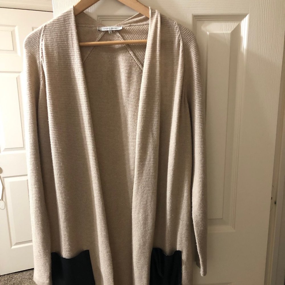 Pre-owned Wool-Cashmere Long Cardigan
